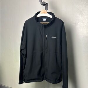 Columbia Black Performance Zip-Up Jacket